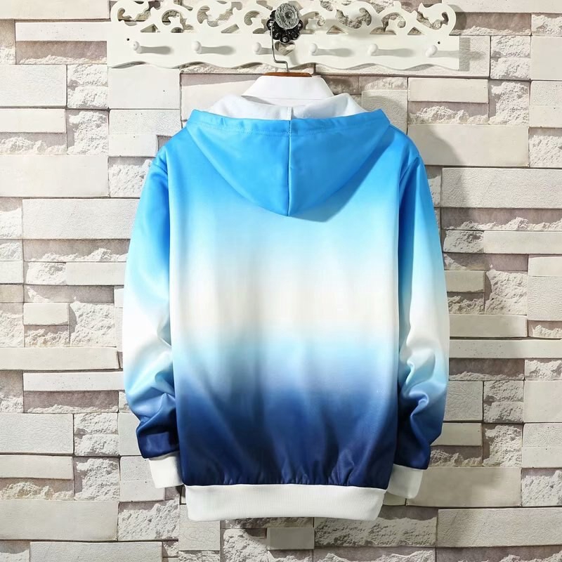 Áo hoodie màu sắc Gradient tay dài cá tính | BigBuy360 - bigbuy360.vn