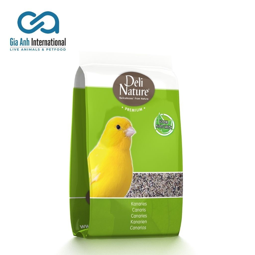 Hạt Trộn Cho Yến Hót - Deli Nature Premium Canaries Với Nhiều Loại Hạt Bổ Sung Dinh Dưỡng Giúp Yến Khoẻ Mạnh Túi 1kg-4kg