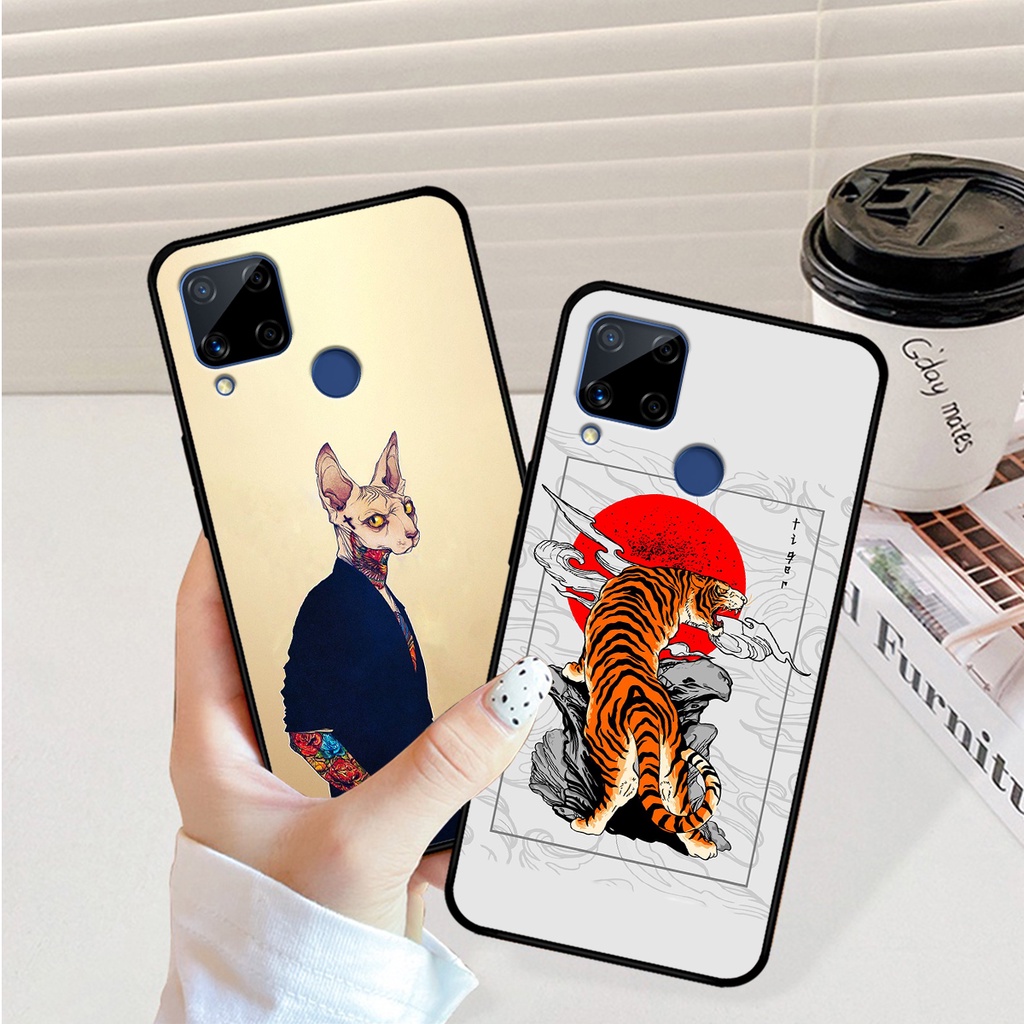 Ốp lưng Realme C12 / C15 in hình nam tính mạnh mẽ, cá tính