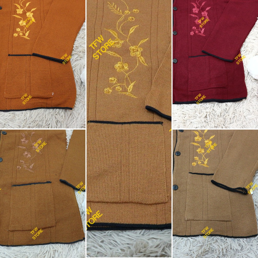 Áo len thêu hoa cho Mẹ, người lớn tuổi, người già, cho bà, - Made in VN | BigBuy360 - bigbuy360.vn