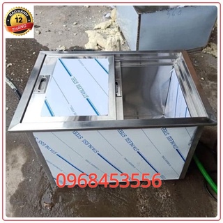 Thùng đá âm inox quầy bar