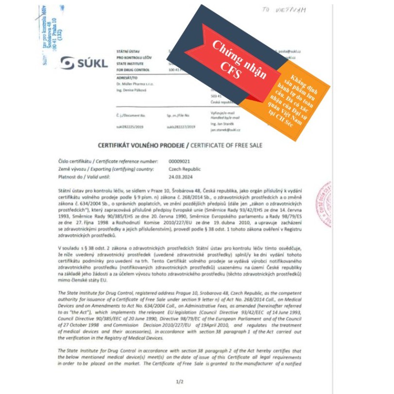 Gel bôi trơn Hyalosan - Tích hợp bảo vệ vùng kín nam nữ xuất sứ Châu Âu hộp 50ml.