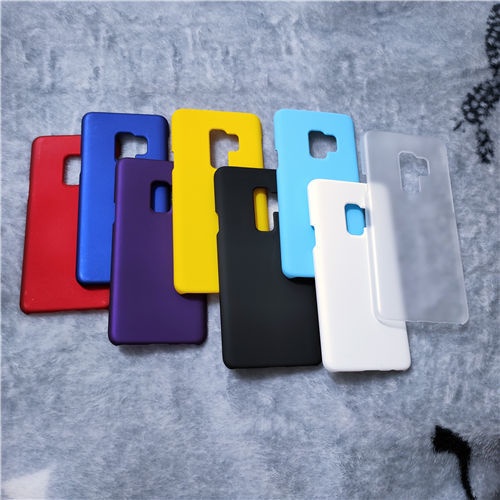 Ốp Điện Thoại PC Cứng Trong Suốt Siêu Mỏng Mặt Nhám Cho Samsung Galaxy S8 S9 Plus