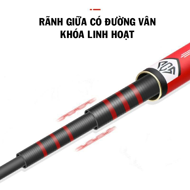 Cần câu tay Chuangwei Lăng Thiên Hoàn Mỹ 5H, chuyên câu đài độ cứng 5H - DIHOSO FISHING
