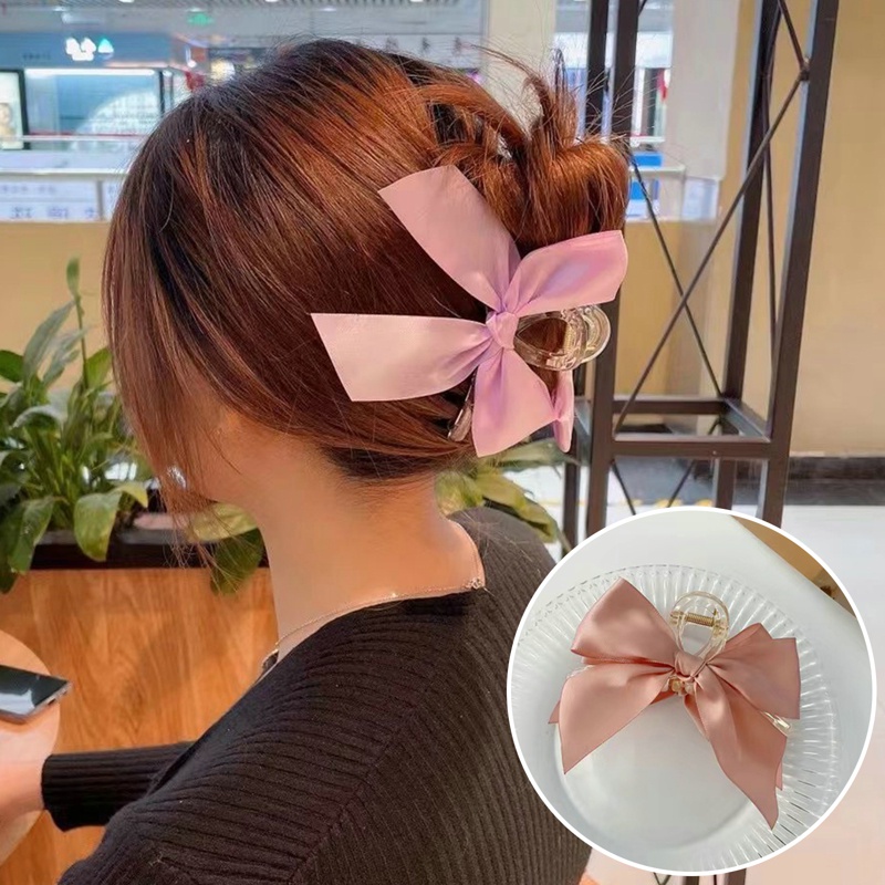 Phụ Kiện Kẹp Tóc Hình Nơ Xinh Xắn Dành Cho Nữ
