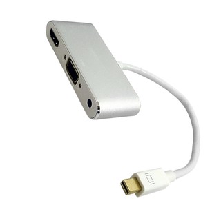CÁP CHUYỂN ĐỔI MINI DP SANG HDMI + VGA + AUDIO KINGMASTER KY-M364S