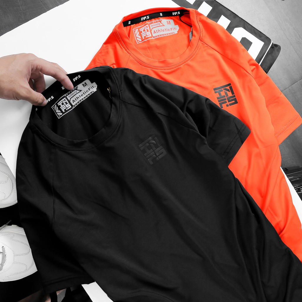 Áo thun nam ngắn tay INF.S Label Training Tee chính hãng chất thun lạnh, co giãn thoải mái - Aries | BigBuy360 - bigbuy360.vn