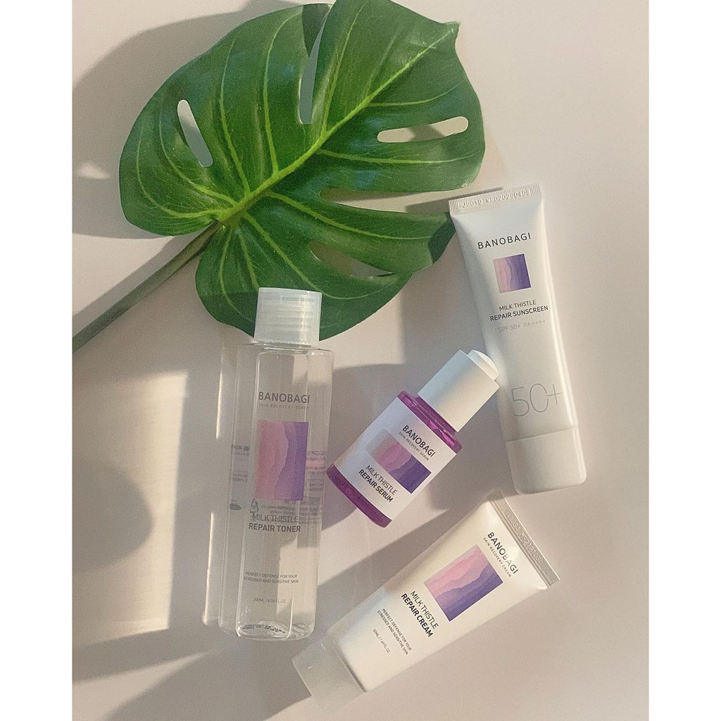 Tinh chất phục hồi da mụn BANOBAGI Milk Thistle Repair Serum | BigBuy360 - bigbuy360.vn