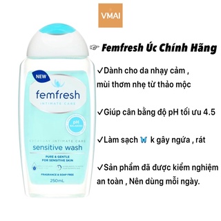 Dung dịch vệ sinh Femfresh Úc