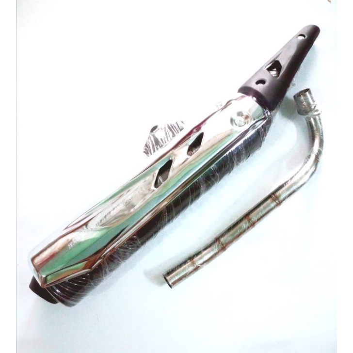 Pô exciter 2010 gắn xe máy siriu.có móc và nổ êm.tặng cổ pô.