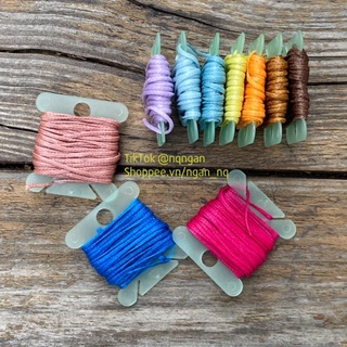 Combo chỉ sáp 1.2mm 10 màu (mỗi màu 3m)