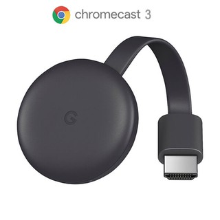 Thiết bị trình chiếu Google Chromecast 3 [phiên bản 2018 mới nhất] - nguyên niêm phong hộp, bảo hành 6 tháng