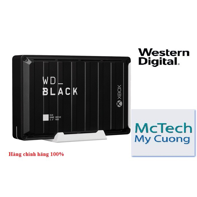 Ổ cứng WD_BLACK D10 Game Drive 12TB for Xbox One(chính hãng)