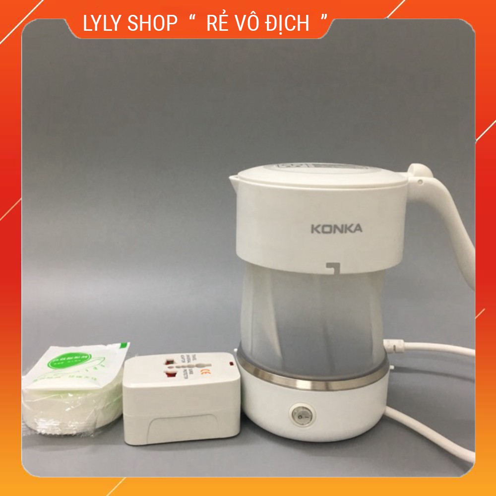 Ấm siêu tốc KONKA KEK-06G501 sôi nhanh an toàn có thể gấp gọn lylyshop.vn