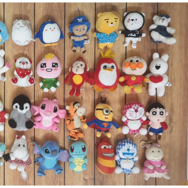 MÓC KHÓA GẤU BÔNG 10 - 15cm