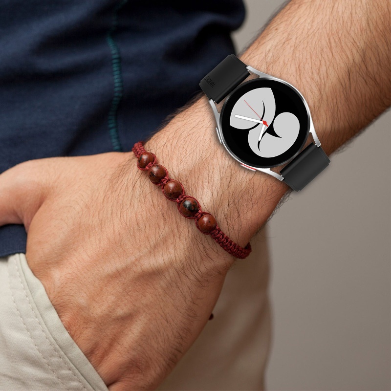 Dây Đeo Silicone Chống Mồ Hôi Thoáng Khí Cho Đồng Hồ Thông Minh Galaxy Iwatch 5 5pro