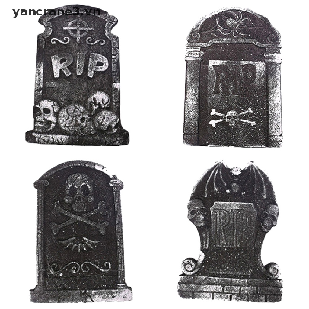 1 Viên Đá Tombstones Dùng Trang Trí Halloween / Trong Nhà / Ngoài Trời yancrane3.vn