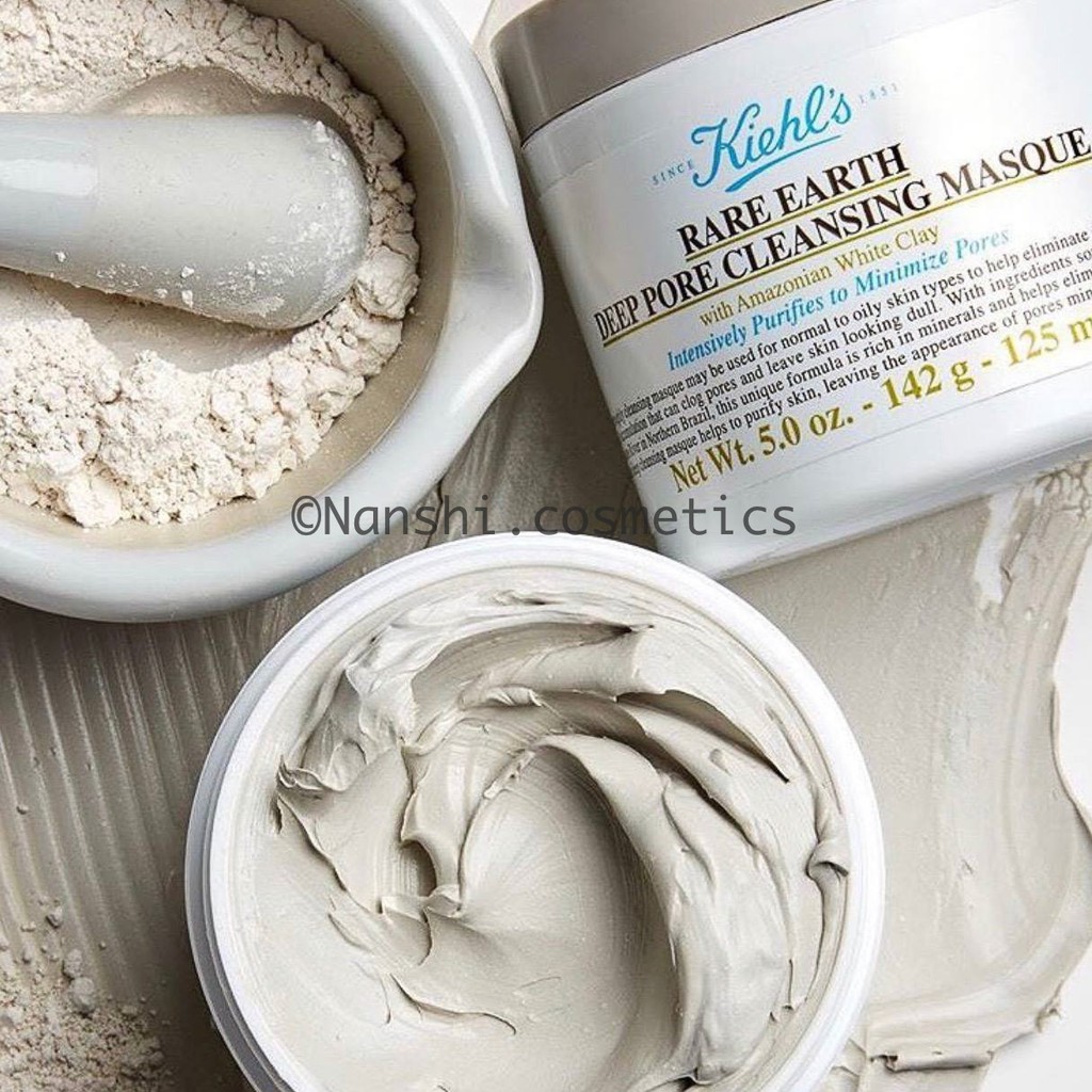 Mặt Nạ Đất Sét Kiehl's Rare Earth Deep Pore Cleansing Masque 125ML