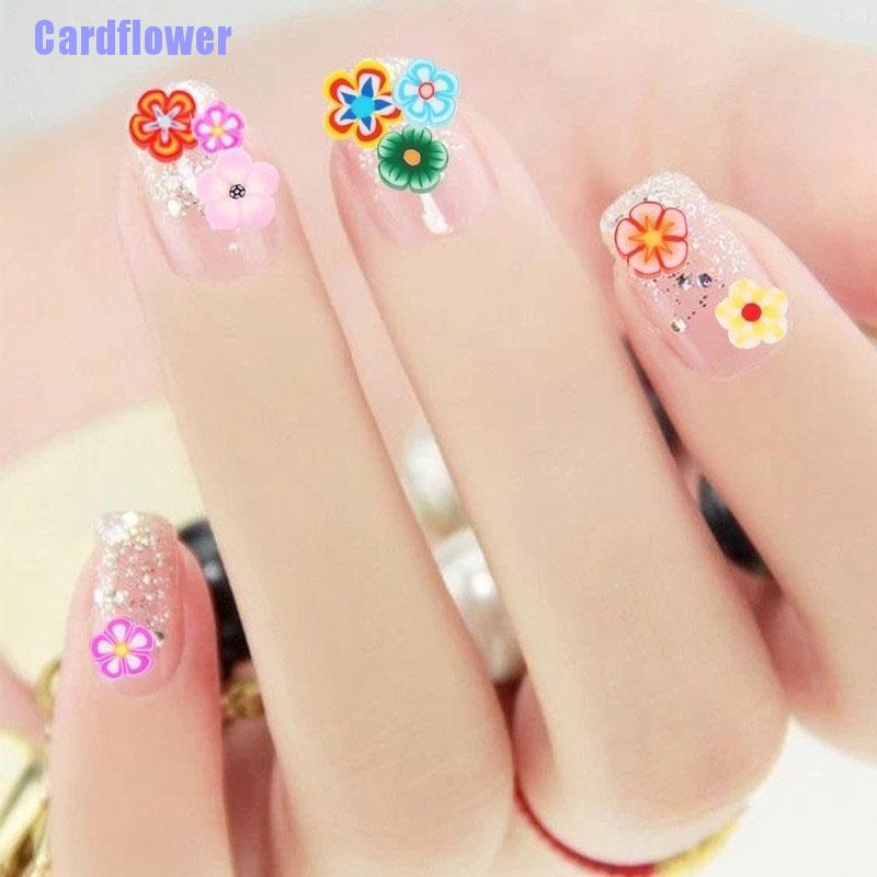 (Hàng Mới Về) Bộ 1000 Miếng Dán Trang Trí Móng Tay 3D Xinh Xắn