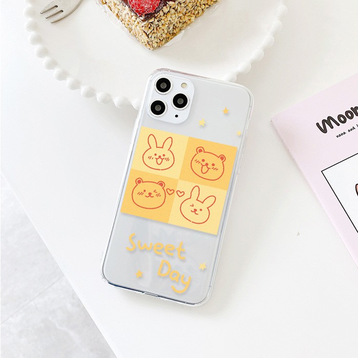 Ốp lưng iphone Sweet Day viền trong chống ố 6/6plus/6s/6splus/7/7plus/8/8plus/x/xr/xs/11/12/13/pro/max/plus/promax