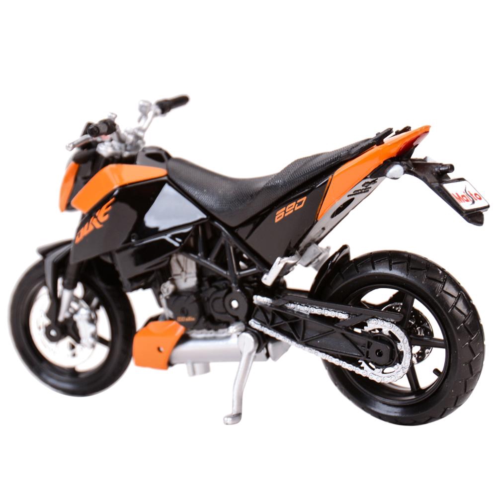 Maisto 1:18 KTM 690 Duke Die Cast Đồ chơi mô hình tĩnh mô tô sưu tầm