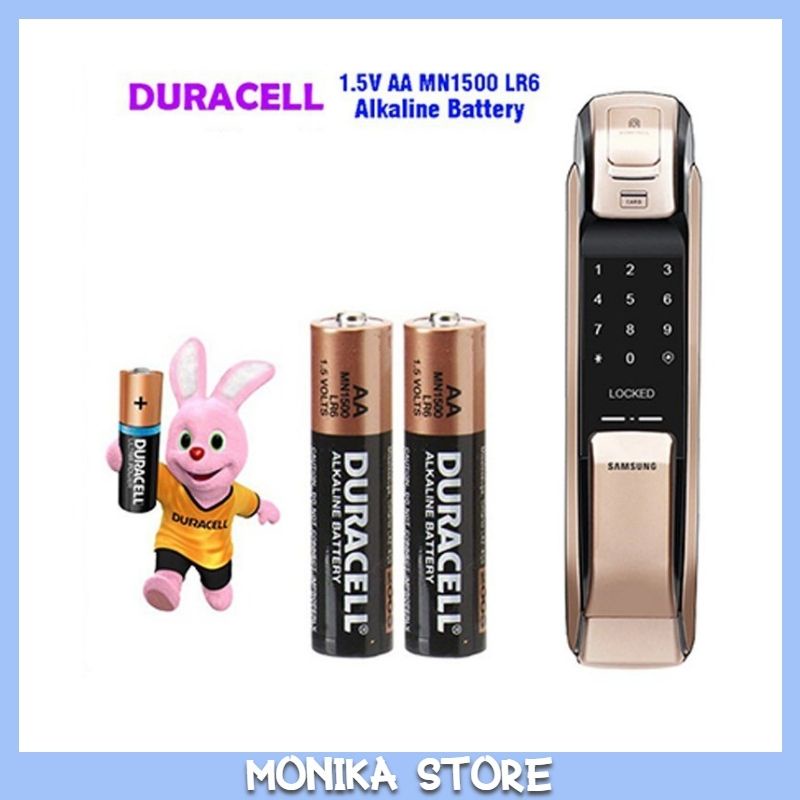 [VỈ 4 VIÊN] Pin duracell aa aaa 1.5v  khóa cửa vân tay pin máy đo huyết áp omron