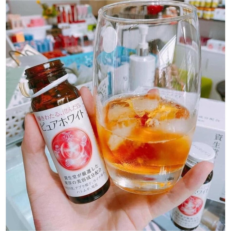 Nước uống Trắng Da Collagen Pure White Shiseido | BigBuy360 - bigbuy360.vn