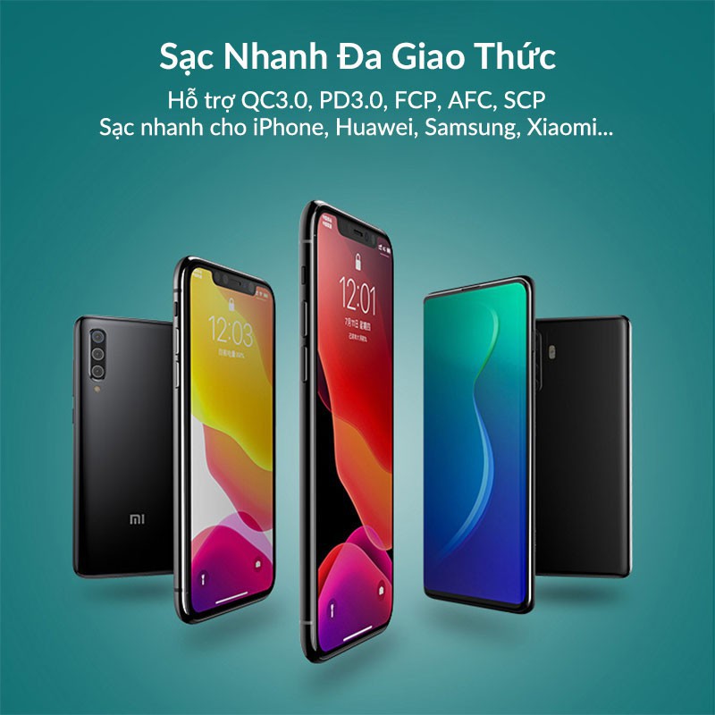 Pin Sạc Dự Phòng 20000mAh Baseus Adaman Metal Digital Display Hỗ Trợ 22.5W Sạc Nhanh PD3.0, QC3.0, SCP, AFC 5.0