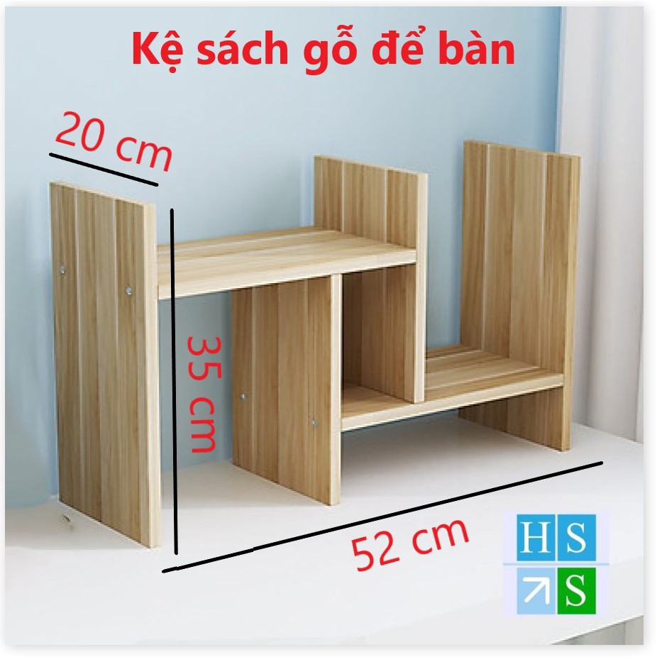 Kệ sách để bàn 5 ô đa năng bằng gỗ melamin cao cấp loại dày (bảo hành 12 tháng) Tủ sách tự lắp ráp