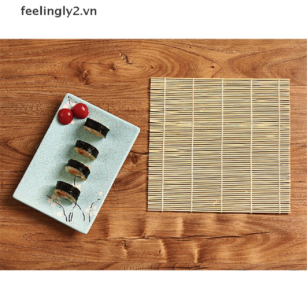 Thảm Cuộn sushi Diy Bằng Tre Tiện Lợi