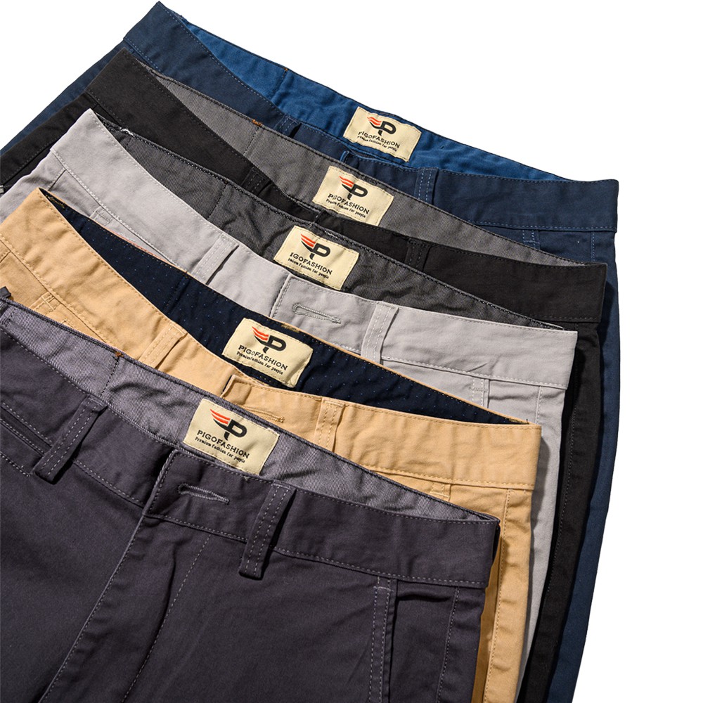 Quần short kaki nam Pigofashion cao cấp PSK03-1 chọn màu | BigBuy360 - bigbuy360.vn