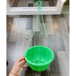 Chậu treo cây hình quả bí