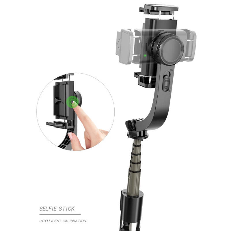 Tay Cầm Chống Rung IOR VLOG Cho Điện Thoại Thông Minh Kèm Tay Cầm Có Thể Mở Rộng Kết Nối Bluetooth Và Ổn Định Selfie