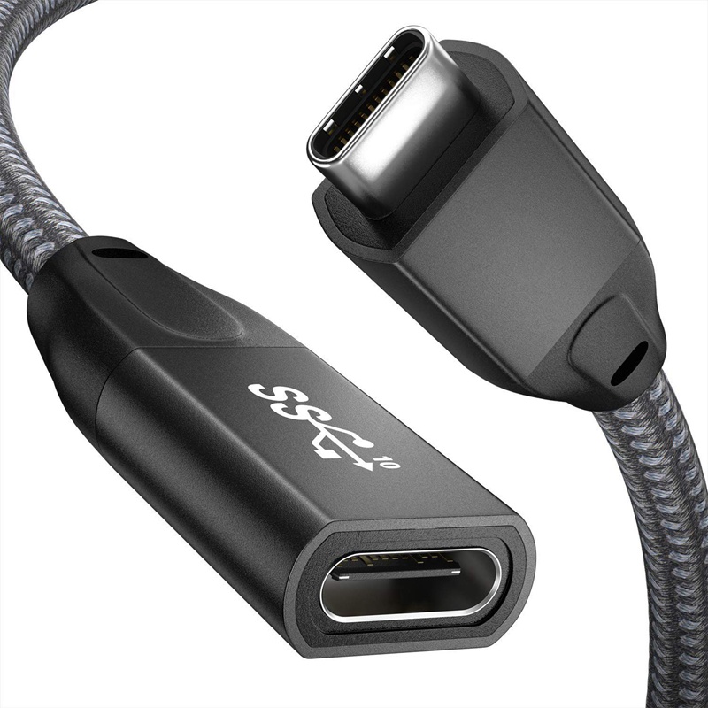 Dây Cáp Nối Dài Usb C 1 Feet, Usb 3.1 (10Gbps) Type C Male Sang Female