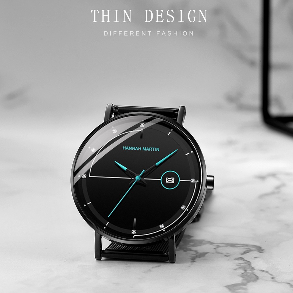 Đồng Hồ Nam Hannah Martin Chính hãng - Đẳng Cấp - Model hm-10101 - dây thép không gỉ | BigBuy360 - bigbuy360.vn