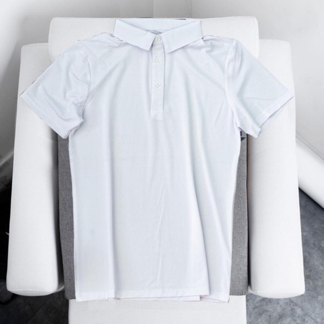 [Hình thật ] Áo polo nam phong cách Basic - chất liệu vải dệt kim co giãn 4 chiều
