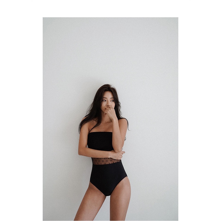 Bikini đen buộc dây mẫu mới mặc được nhiều kiểu cao cấp không đụng hàng, đồ bơ, đi biển thời trang ulzzang