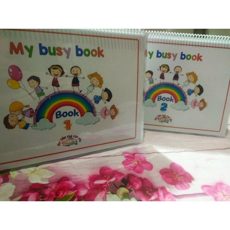 Học liệu giúp bé học tiếng anh dễ dàng "My busy bo-ok"