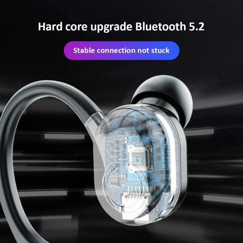 Tai Nghe Nhét Tai TZUZL W6 Kết Nối Bluetooth 5.2 Chống Nước Không Đau