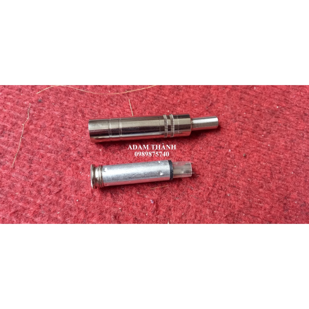 Jack 6.5mm cái tự hàn  Stereo 6 ly