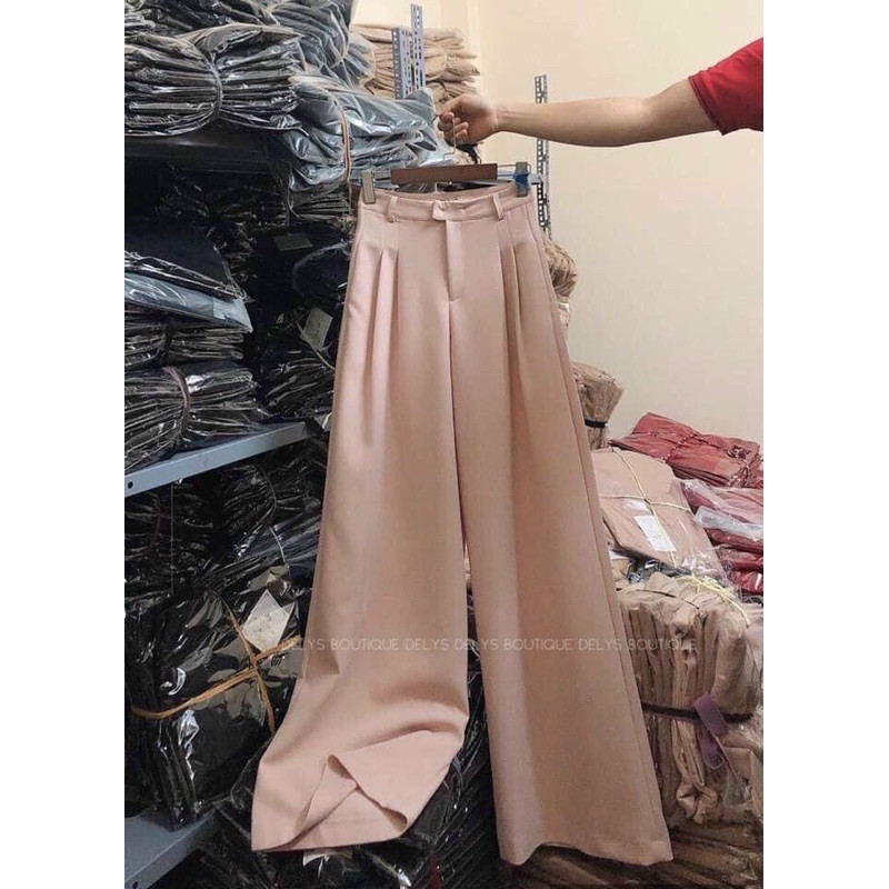 Quần ống rộng cạp cao bigsize (55-90kg)