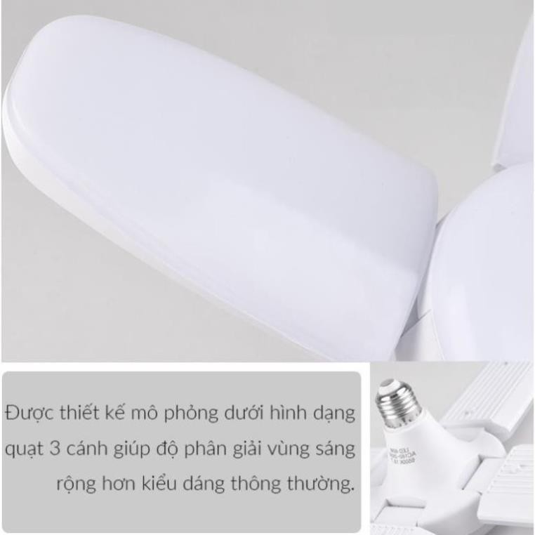 Bóng đèn LED trang trí hình cánh quạt siêu sáng 60W - Bóng đèn tuýp tiết kiệm điện năng - Giá rẻ nhất thị trường