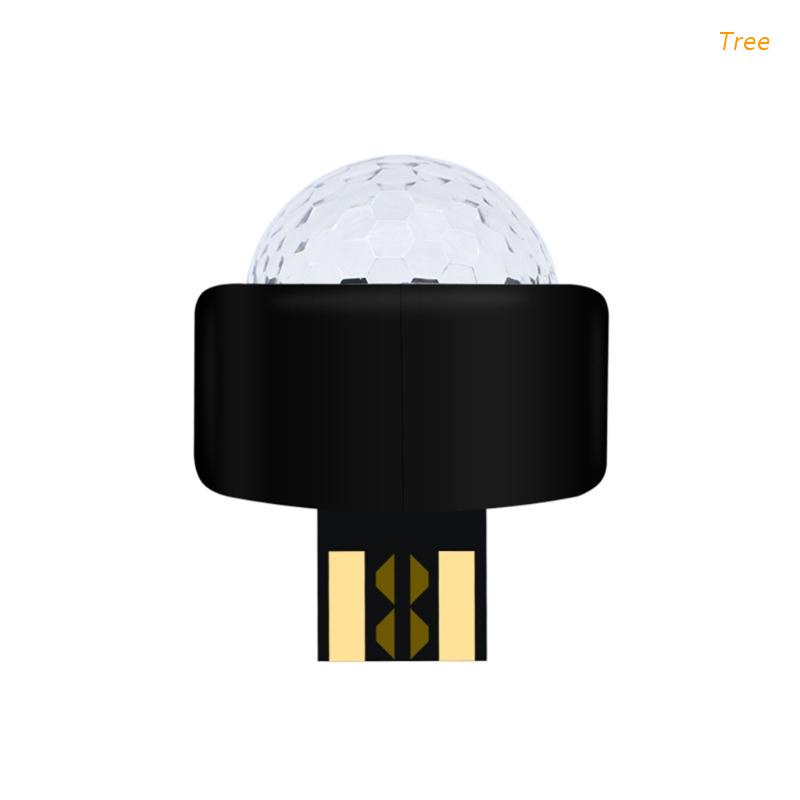 Đèn Led Disco Mini Cổng Usb 5v Cho Xe Hơi / Laptop