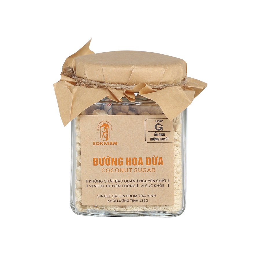 Đường Hoa Dừa sokfarm - Thuần tự nhiên