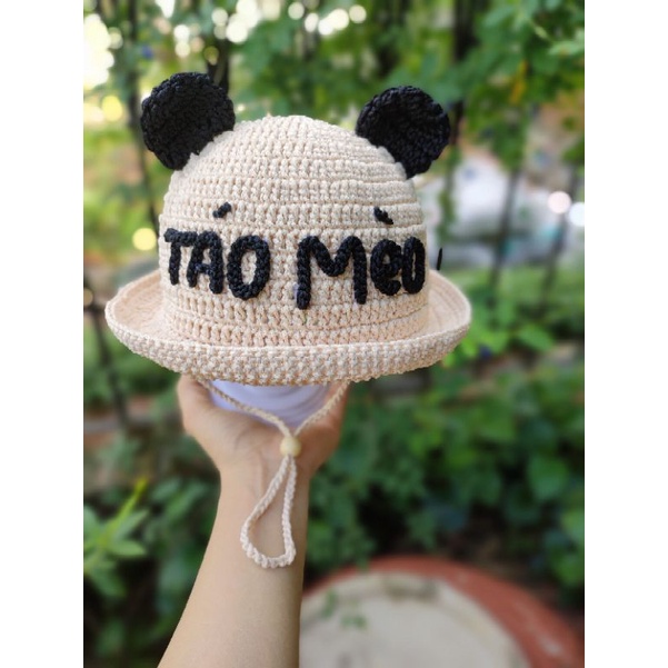 Nón Tai Gấu Bé Trai Miễn Phí Thêu Tên Riêng Cho Bé