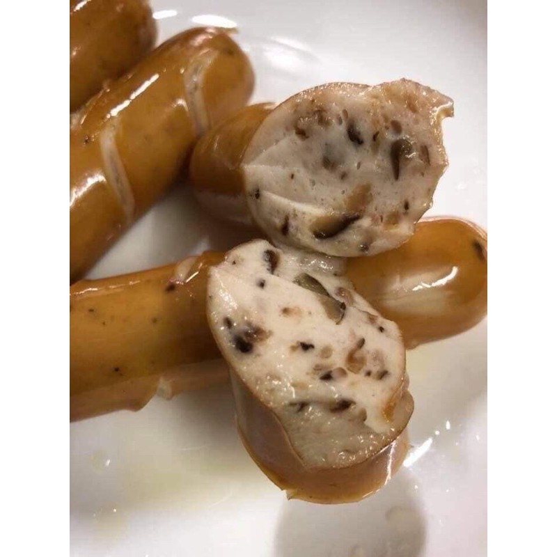 500gr xúc xích gà nấm hương