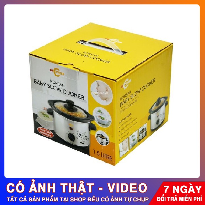 Nồi Nấu Cháo Chậm BBCooker BS15/BS25/BS35 – Hàng Chính Hãng – Bảo Hành 12 tháng