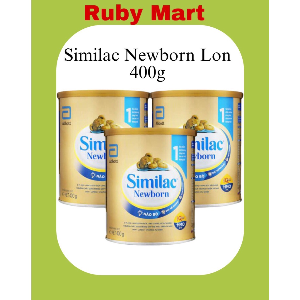 Sữa Similac Newborn 1 lon 900g/400g