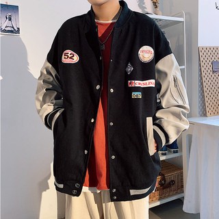 Áo Khoác Bóng Chày Phong Cách Hàn Quốc Thời Trang Mùa Thu Cho Nam