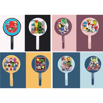 Móc treo dính tường avocado MTDT1 siêu anh hùng quả bơ trà sữa trứng lười yakult hoa cúc GD bò sữa shiba roro jumpp